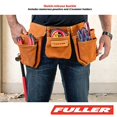 thumbnail image 4 of 11-Pocket Leather Tool Belt, 4 of 4