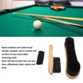 thumbnail image 3 of Billiard Brush Cleaner, Nylon Bristles Billiards Pool Cleaning Supplies Scratch Resistant  for Pool Table, 3 of 7