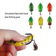 thumbnail image 3 of Fish Lure Artificial Bait 8cm Fine Workmanship Compact Size Smooth No Burrs Exquisite Sweet Gift Rotating Wobbler Lures Light Green, 3 of 7