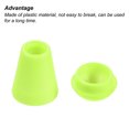 thumbnail image 4 of Unique Bargains Butée à Cloche, Verrou de Corde pour Sac à Cordon, Vert Pâle, Lot de 50, 4 of 5