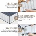 thumbnail image 2 of Autumn Promotion,6pcs Drawer Organizer For Underwear Drawer Organizer Jeans Storage Box Foldable And Washable Drawer Organizer Cloth Storage Drawer Fo, 2 of 2