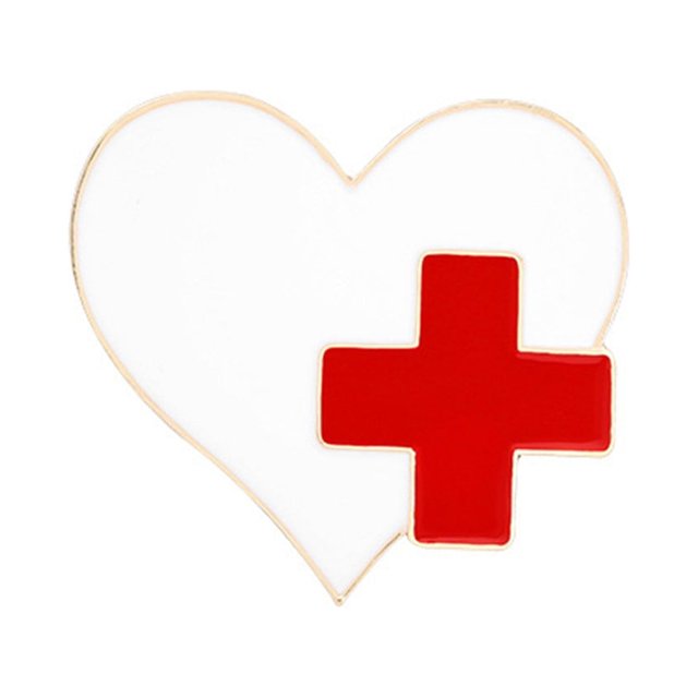 Lisbinx Jewelry for Women Clearance Creative Cartoon Heartbeat Red Shape Accessory Brooch