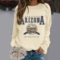 thumbnail image 2 of HNMKIU Crewneck Sweatshirt Women Fall/Winter Print Sweatshirt Without Hoodie, 2 of 4