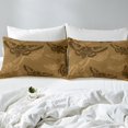 thumbnail image 4 of Erosebridal Skull Moth Bed Sheets Set Twin Size for Adults, Sugar Gothic Bed Sheets Twin, Bohomian Bedroom Decor, 4 of 7