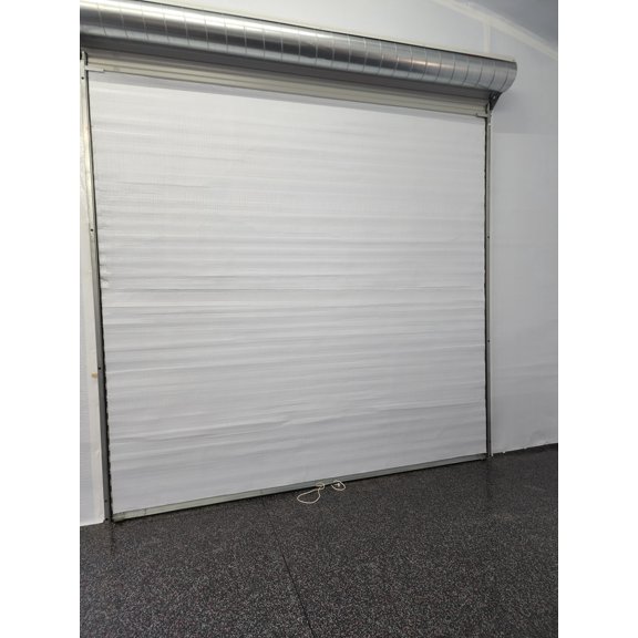 BlueTex Roll Up Garage Door Insulation Kit for Cooling Down Metal Buildings - Easy to Install Complete Garage Insulation Kit for 2 Doors Up to 12'x12' or Single Large Door Up to 300 Sq ft - Oversized