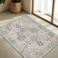 thumbnail image 2 of KUETH 2'x3' Area Rugs for Living Room, Machine Washable Rugs, Non Slip Vintage Lightweight Indoor Rug, Ultra Thin Low Pile Chenille Print Rug for Entrance Bedroom Dining Room Home Office, 2 of 5