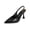 Black, variant on Womens Shoes Casual, Casual Solid Color Pointed Toe Closed Toe Open Back Buckle Heels, Women's Heels