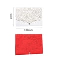 thumbnail image 4 of Graflsoa Invitations de Mariage Élégantes en Strass Rouges avec Enveloppes et Pages Vierges, Ensemble de 25 Pcs pour Anniversaires et Événements Spéciaux, 4 of 7