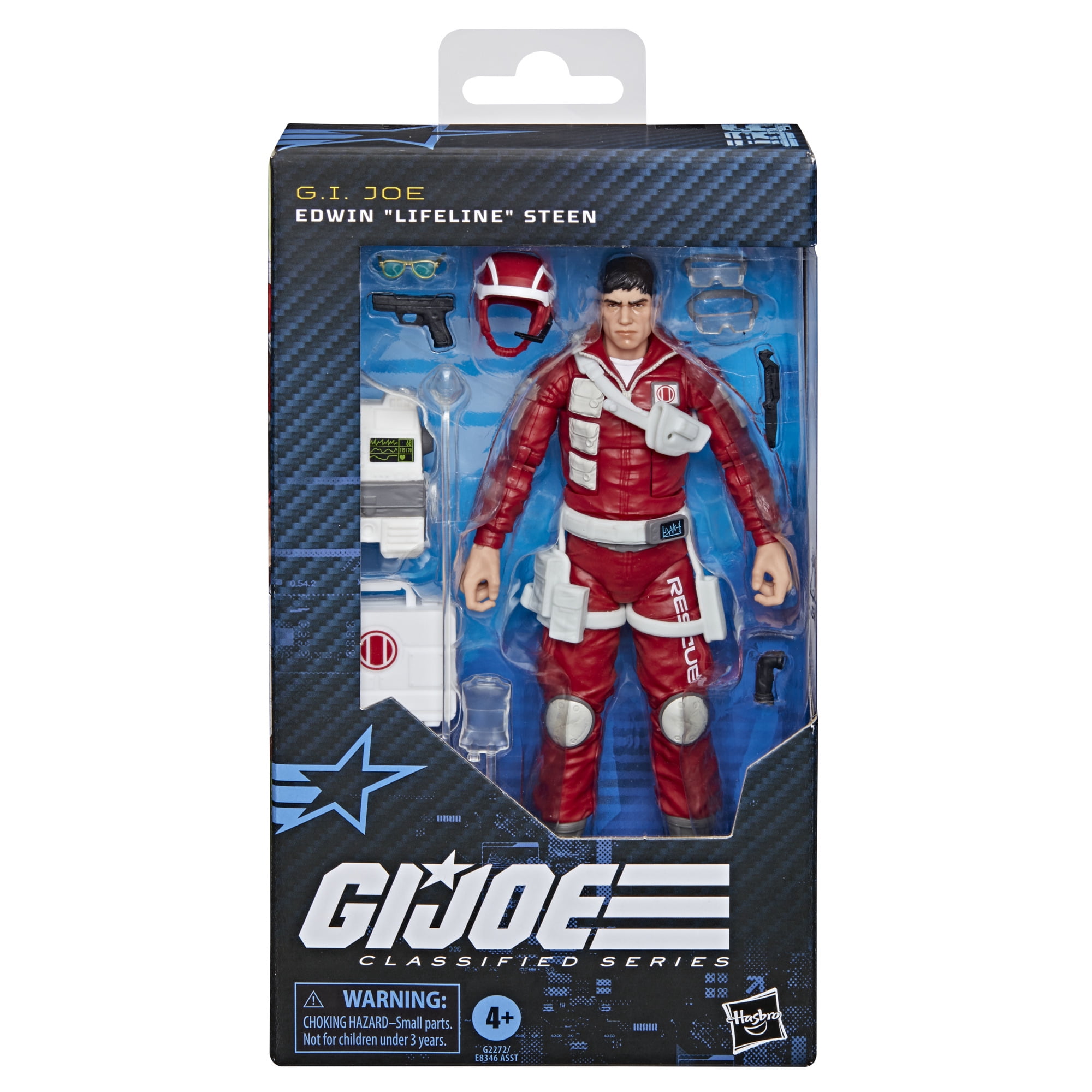 G.I. Joe Classified Series #186, Edwin “Lifeline” Steen Action Figure