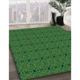 thumbnail image 3 of Ahgly Company Tapis Rectangulaire Lavable en Machine Intérieur Transitionnel Vert Forêt Foncé, 7 Pieds x 9 Pieds, 3 of 7
