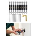 thumbnail image 4 of Xuanheng 21 Pcs High-Quality Iron Cassette Screws Support Rod , Adjustable for Wall Mount Switch Box Junction Box Socket 86 Round, 4 of 8