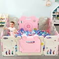 thumbnail image 2 of Patiojoy Baby Playpen 14 Panels Foldable Kids' Safety Activity Center, 2 of 7