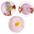 thumbnail image 2 of Plastique Animaux de Compagnie Course Roue Clip-on Lisse Rotation Rat Formation Silencieux Jogging Spinner Exercice Équipement Dortoir Animaux Sports Accessoires Rose, 2 of 6