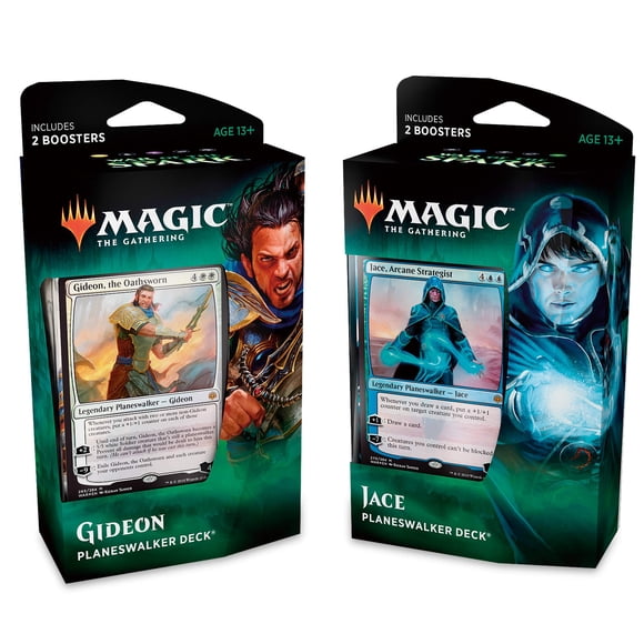 Magic: The Gathering Mtg War Of The Spark - les Deux Jeux de Planeswalker!