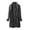Gris Foncé, variante sur Trench Coat Hommes,Manteaux pour Hommes,Manteau Décontracté Moyen Long Solide pour Hommes Manteau à Manches Longues Col Rabattu Poche à Poitrine Trench Coat, Trench Coat Hommes,Manteau pour Hommes