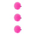 thumbnail image 1 of ZLight Chouchous pour Cheveux à Fausse Pompon Tendance Coréenne Filles Élastique Attache Queue de Cheval Bande pour Cheveux Accessoires rose Rouge P Ensemble de 3, 1 of 6