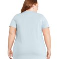 thumbnail image 3 of George Plus Women's Rolled Sleeve Nightshirt, 3 of 6