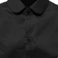 thumbnail image 3 of Women Solid Front False Collar Shirt Fake Cotton Collar Blouse Neckwear, 3 of 3