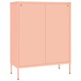 thumbnail image 5 of vidaXL Drawer Cabinet Pink 80x35x101.5 cm Steel, 5 of 5