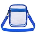 thumbnail image 3 of Clear Stadium Bags Approved, Usavan PVC Transparent Chest Bag Large Capacity, Thick Sturdy Material with Front Pocket Crossbody Storage Bag for Travel Sports Events, 3 of 3