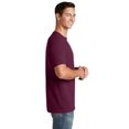 thumbnail image 3 of Jerzees Mens DRI-POWER Active Short Sleeve Crew T-Shirt, S, Maroon, 3 of 5