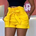 thumbnail image 3 of Cameland Short pour Femmes à Poches, Jambe Grand, Couleur Unie, 3 of 6
