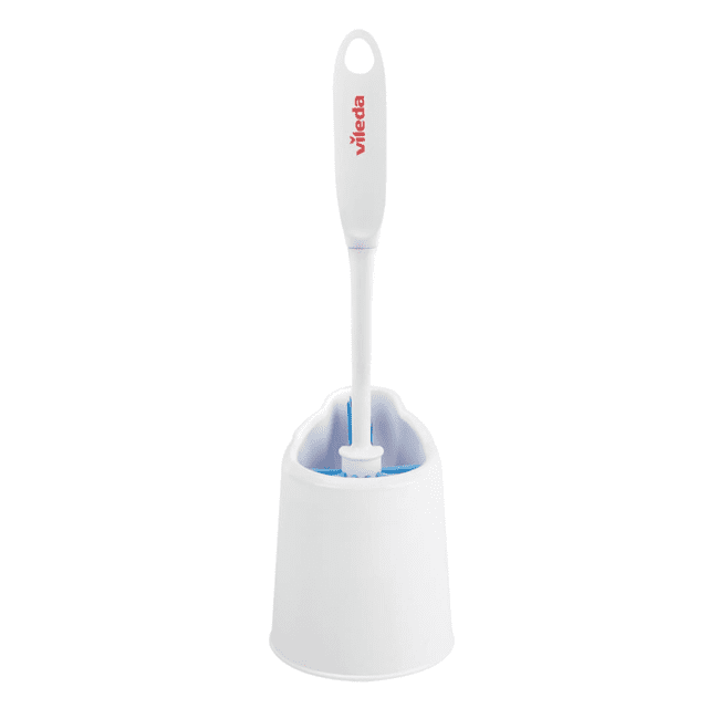 Vileda Deluxe Powerfibres Deluxe Toilet Brush & Caddy