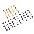 thumbnail image 3 of RC  Ball Joint, Brass Abrasion Resistant 20 Pcs Light Weight RC  Ball Head With Rubber O Ring For Remote Control Car, 3 of 8