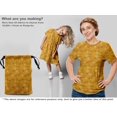 thumbnail image 5 of oneOone Rayon Dark Mustard Fabric Tropical Sewing Material Print Fabric By The Yard 56 Inch Wide, 5 of 5
