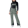 thumbnail image 1 of JMYHOAM Combinaison de Ski une Pièce pour Femme Imperméable Coupe-Vent Isolée Combinaison de Neige avec Salopette Bretelles Ajustables pour Planche à Neige Ski Sports d'Hiver, 1 of 9