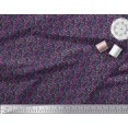 thumbnail image 3 of Soimoi Black Modal Satin Fabric Polka Dots Print Fabric by Yard 42 Inch Wide, 3 of 3