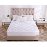 Deluxe Fitted Mattress Pad with Deep Pockets