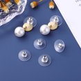thumbnail image 3 of Miangastore 6 Pcs Dos de Boucles d'Oreilles pour Boucles Percées Remplacements en Silicone Verrouillables, 3 of 9