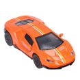 thumbnail image 2 of Modèle de Voiture en Alliage, Modèle de Voiture en Métal 1:32 Durable à Rétrofriction pour Maison pour Garçons de Plus de 3 Ans Orange, 2 of 8