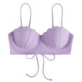 thumbnail image 2 of Strappy Seashell Bikini Top Mermaid Swim Tops Push Up Bathing Suit Tops For Women With Underwire Swimsuit Tops, 2 of 6