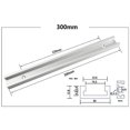 thumbnail image 1 of Aluminium Alloy T-tracks Slot Miter Track And Miter Bar Slider Table Saw Miter, 1 of 6