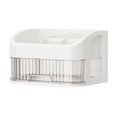 thumbnail image 2 of EGNMCR Cosmetic Storage Box Desktop Storage Dusted Proof Mask Lipstick Crossed Border Plastic Storage Shelf A receptacle, 2 of 6