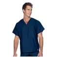 thumbnail image 1 of Landau Essentials Haut de Sarrau à Encolure en V : 1 Poche, Réversible, Unisexe, Coupe Classique Décontractée Sarraus Médicaux 7502, 1 of 1