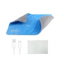 thumbnail image 1 of tredstone Foldable Electric Warmer With Built-in Safety Protection So Can Enjoy Cozy blue, 1 of 6