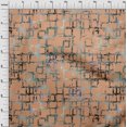 thumbnail image 4 of oneOone Velvet Light Peach Fabric Geometric Fabric For Sewing Printed Craft Fabric By The Yard 58 Inch Wide-GX, 4 of 5
