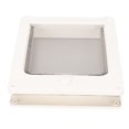 thumbnail image 1 of Plastic Cat Door, 4 Modes Automatic Universal Lockable Pet Flap Door  For Cattery, 1 of 8