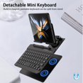 thumbnail image 3 of for Samsung Galaxy Z Fold 6 5 4 Stand and Keyboard Mouse, Portable Detachable Bluetooth Keyboard, Foldable Adjustable Tablet Stand Holder for Desk, with Wireless Mouse and Pen, 3 of 7
