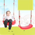 thumbnail image 4 of Shengyu Outdoor Plastic Swing Seat with Rope Hard Bending Plate Chair and Rope Children Toy No.1, 4 of 6