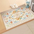 thumbnail image 1 of Non- Floral Carpet Soft Polyester Rug for Living Room Bedroom Bathroom Easy to Clean Durable Floor Mat Home Décor, 1 of 4