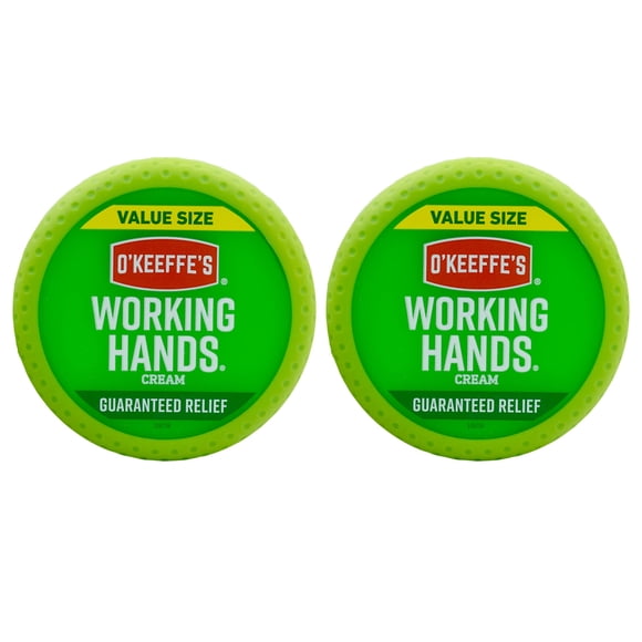 O'Keeffe's Working Hands Hand Crème Format Économique, Pot de 6,8 Onces, (Lot de 2)