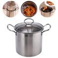 thumbnail image 2 of Casserole à Pâtes en Acier Inoxydable - Style Italien avec Insert pour Cuiseur Vapeur et Couvercle, 2 of 8