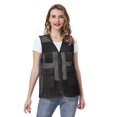 thumbnail image 3 of TOPTIE Adult Mesh Vest Zipper Supermarket Team Volunteer Multi-pocket Uniform Vest, 3 of 6