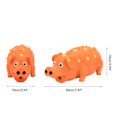thumbnail image 2 of Chien cochon grincheux jouet chien interactif mâteur jouet en caoutchouc cochouc de chien jouet pour petit chiens moyens moyens, 2 of 8