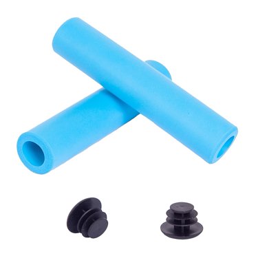 Mosiee Bicycle Handle Bar Grips Covers Soft Foam Silicone Sponge Bikes Grips Handlebar Covers Mountain Bikes Electric Bicycle Part