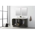 thumbnail image 4 of Vanity Art 54 Inch Double Sink Bathroom Vanity with Ceramic Sink and Engineered Marble Top, Without Mirror, 4 of 5